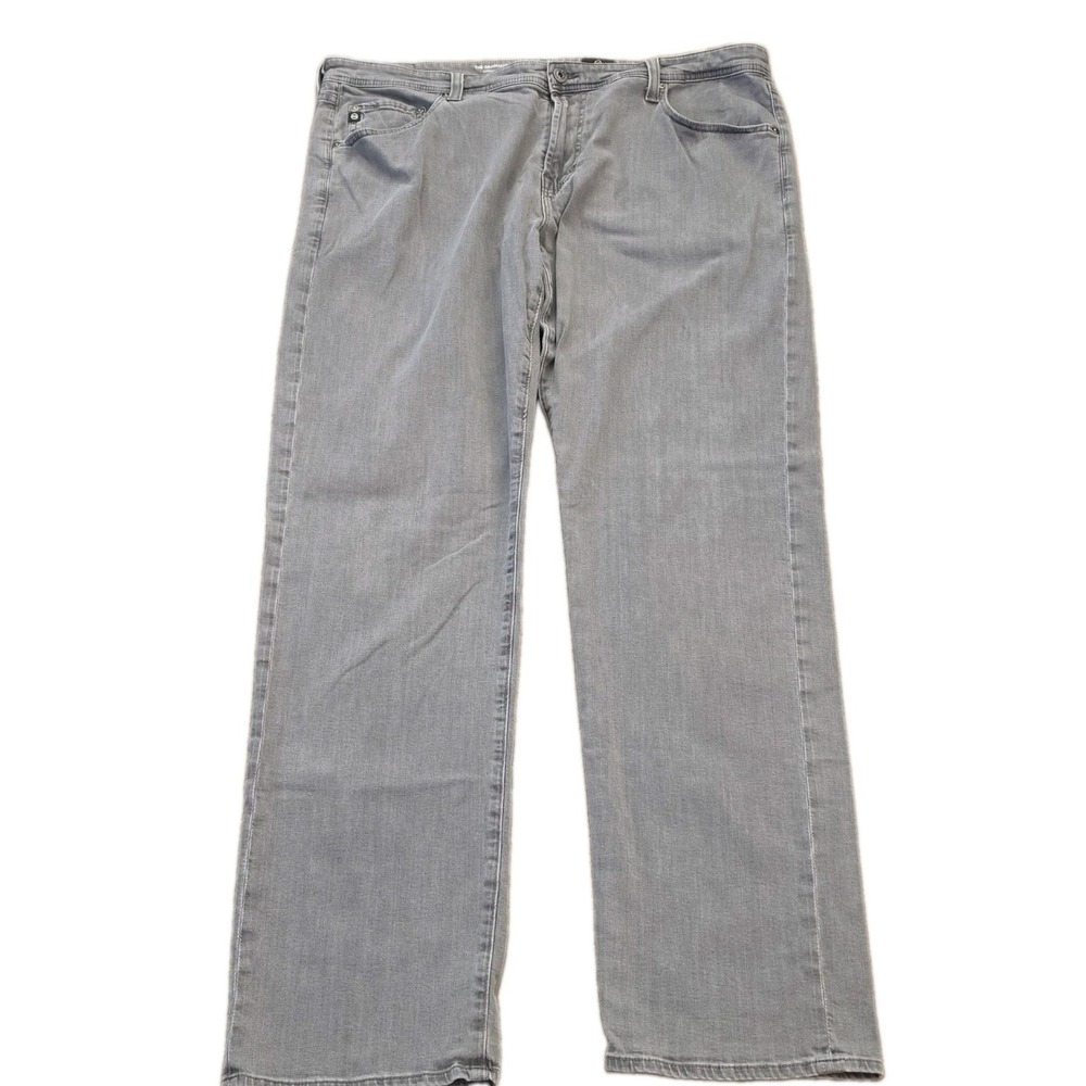 AG Adriano Goldschmied The Graduate Jeans Mens 38x34 Charcoal Gray Denim